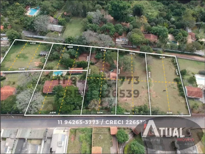 Chácara 12. 470m² à venda no Chácaras Brasil - Atibaia