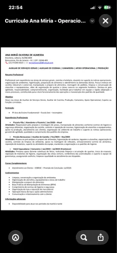 Vaga de trabalho