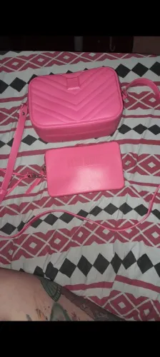 bolsa santa lolla original rosa 