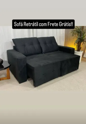 Preço bom+Frete Grátis!!Sofá Retrátil perfeito para sua Sala!!