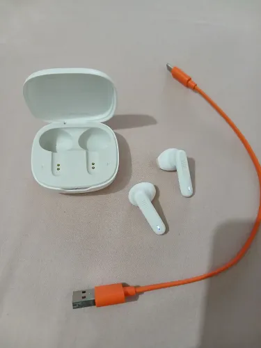 Fone sem fio JBL branco