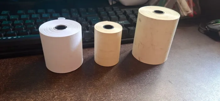 Bobinas de papel para impressão