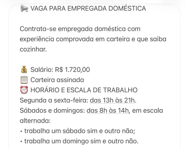 Empregada doméstica