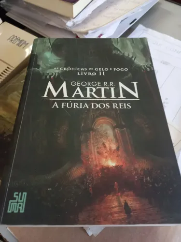 LIVRO AS CRÔNICAS DE GELO E FOGO LIVRO 2