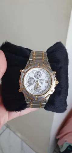 relógio masculino seiko quartz chronograph 7t32