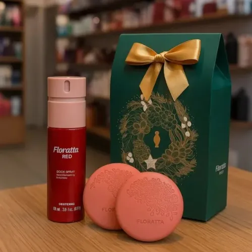 KIT FLORATTA RED CUIDADOS - R$ 65,00