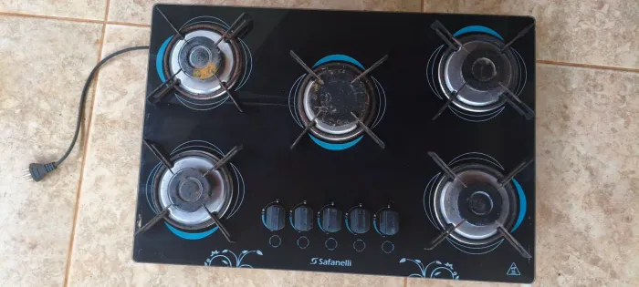 Fogão Cooktop 5 bocas