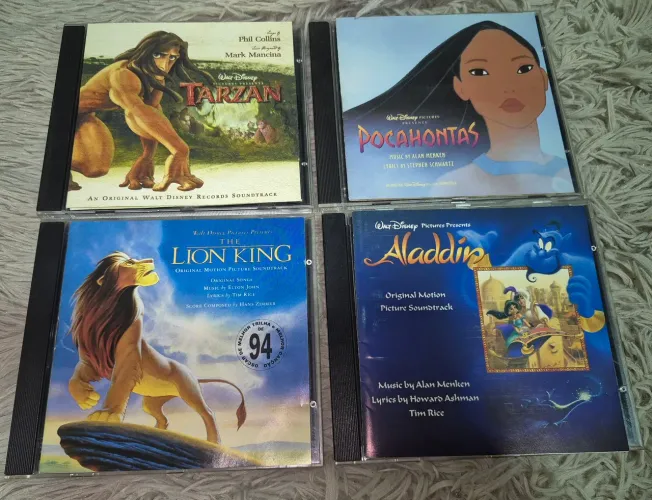 CDs Disney - trilhas sonoras