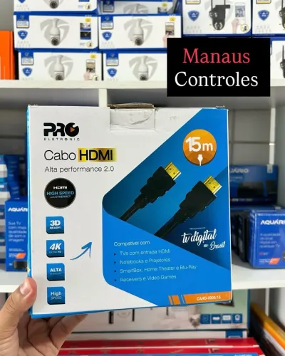 Cabo Hdmi de 15 metros 3D ProEletronic ( Promoção )