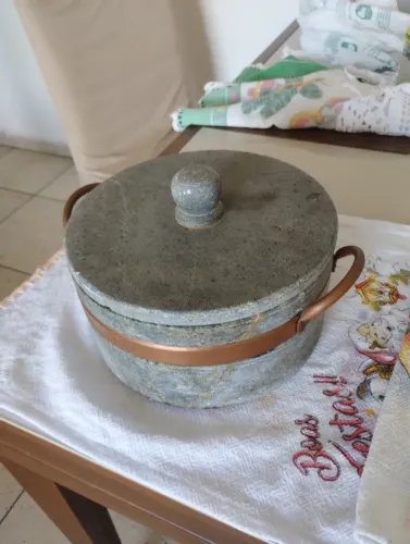 Panela de pedra sabão ,3 litros São José