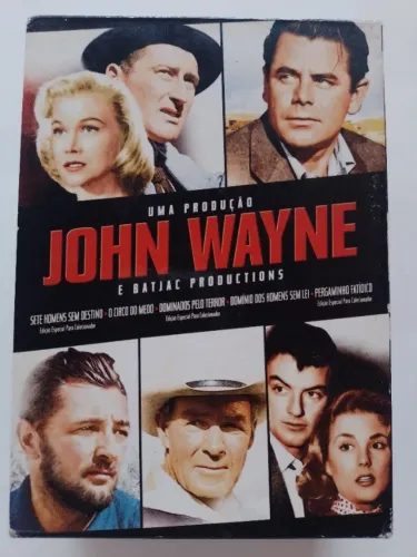 Box DVD John Wayne com 5 Filmes - Batjac Productions