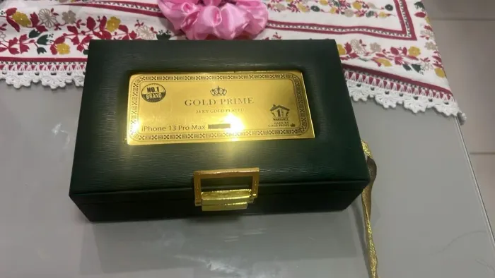 iPhone 13 Pro Max série gold 