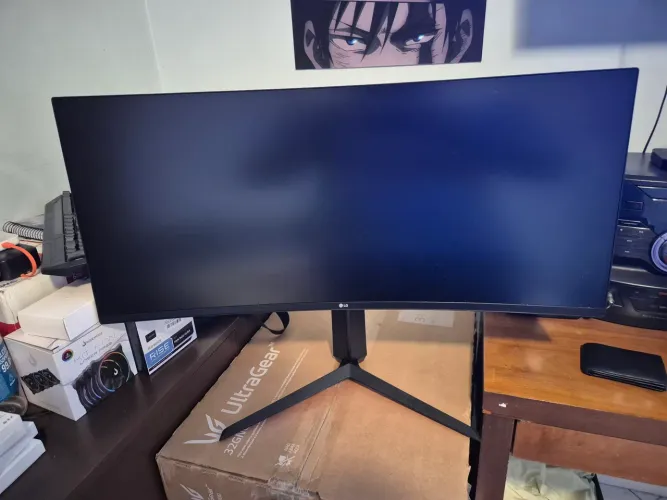 Monitor LG 34pol curvo - concerto ou RP