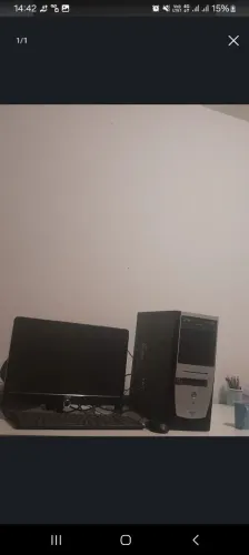 Vendo computador Acer completo, pagamento no pix 1.200 reais.