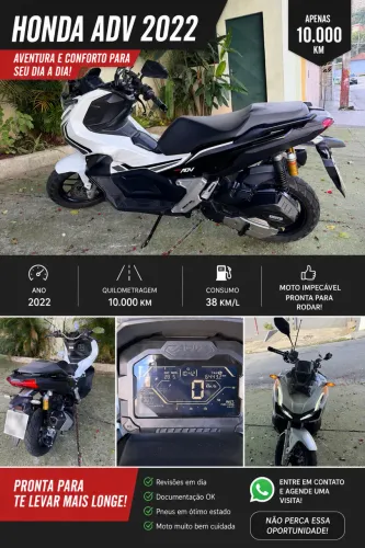 Adv 2022 Branca 10mil Km apenas