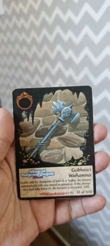 Carta Spellfire Goibhnius Warhammer D&D 32/100
