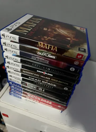 JOGOS DE PS5 E PS4 À VENDA - MÍDIA FÍSICA - PREÇOS NA DESCRIÇÃO