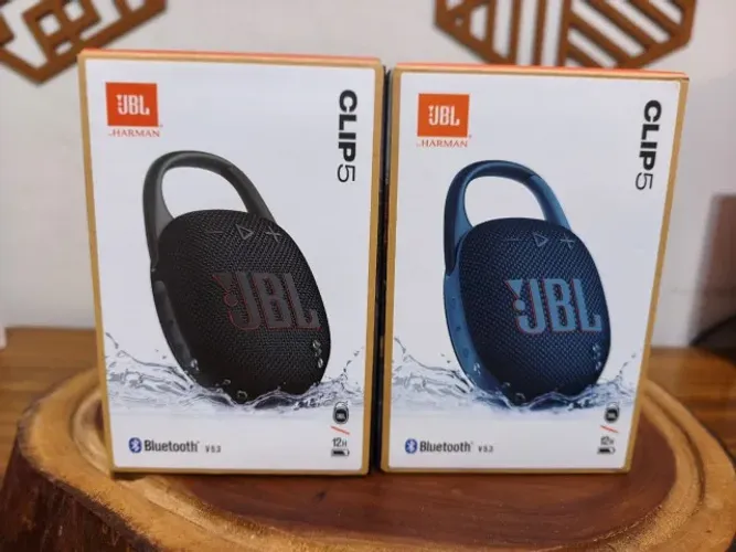 Caixa De Som Ultraportátil À Prova D'água JBL CLIP 5 