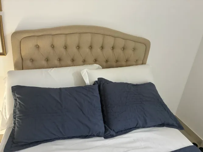 Cama casal box com cabeceira Herval top d45 new