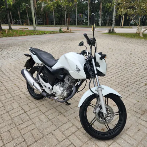 Honda CG 160 Branca, imperdivel