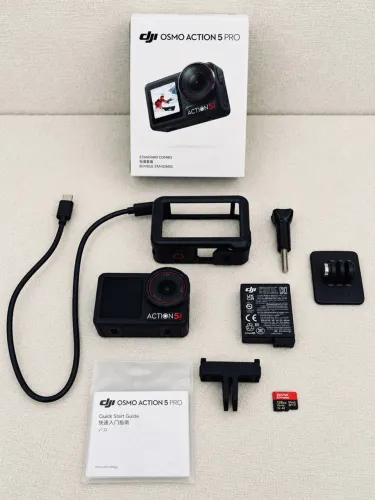 DJI Osmo Action 5 Pro + SanDisk Extreme Pro 128GB USADO UMA VEZ
