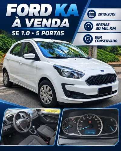 Ford KA 1.0 Se/se Plus Tivct Flex 5P 2019