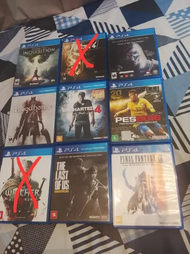 Jogos PS4 Perfeitos 50 reais a unidade qualquer um da sua escolha