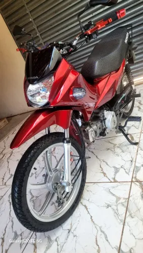 Pop 110 vermelho 2024