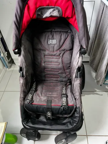 Carrinho de Bebê Obaby Zezu Sport - Rodas Grandes