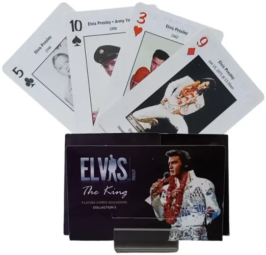 Baralho Elvis Presley The King (o Rei)