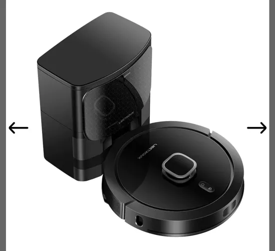 Robô Aspirador Premium Liectroux G7 - Aspira e Passa Pano Autolimpante