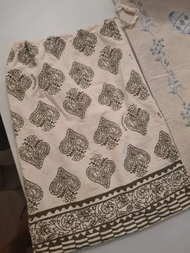 Bolsa saco de tecido estilo indiano - Rapsodia Argentina