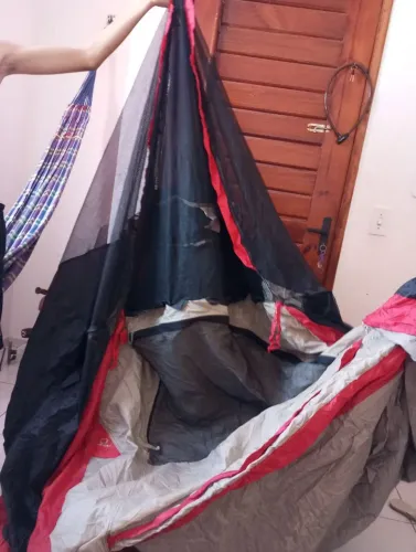 Barraca de acampamento profissional
