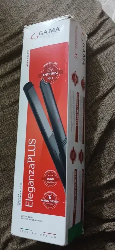 Prancha de cabelo usada pouca vezes