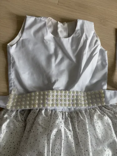 Vestido dama de honra branco casamento