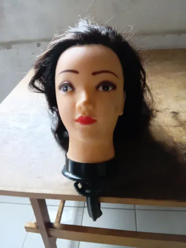 Cabeça treino cabeleireiro