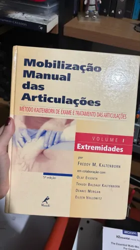 Livro mobilização manual das articulações