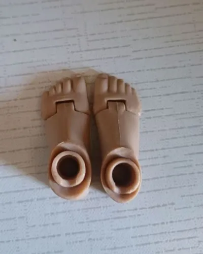 pés para boneco figure 1/6