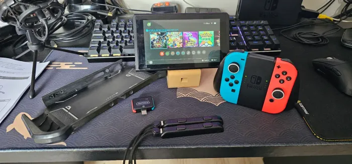 Nintendo Switch V1 Completo + RCMloader + Capa + Cartão SD 256GB