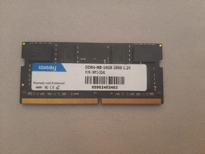 Memoria Ram 16gb DDR4 Notebook