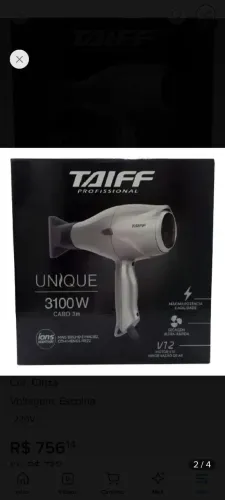 Secador Taiff unique 3000w