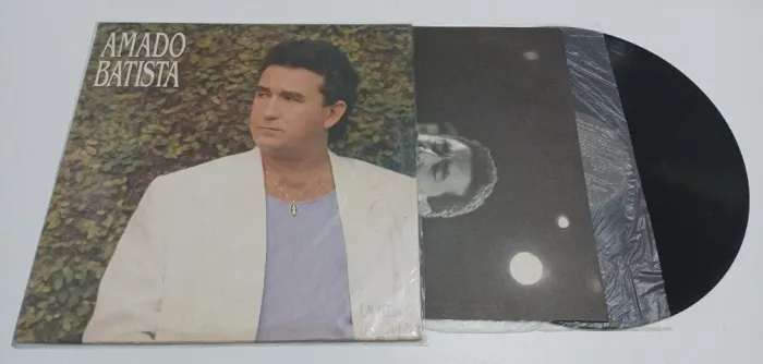 Amado Batista Lp vinil 1992 - Um pedaço de mim