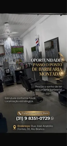 Ponto de barbearia 