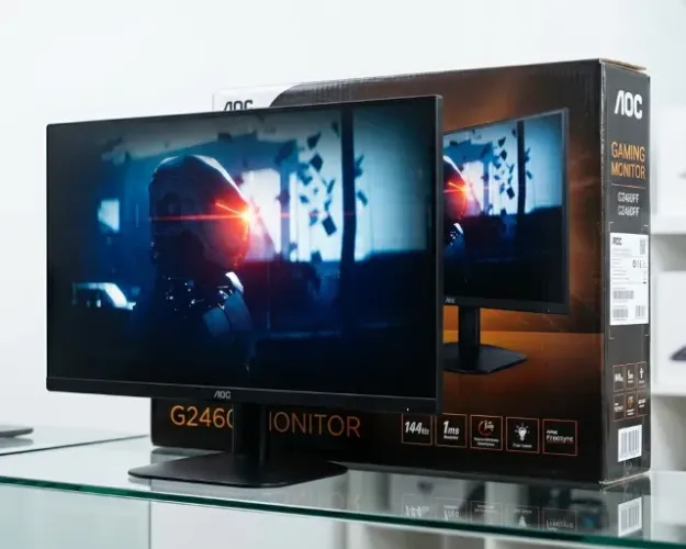 NOVO - Monitor gamer AOC 120Hz Full HD 