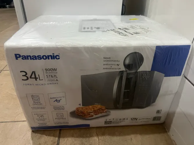 Microondas Panasonic 34L Novo