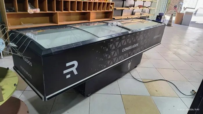 Ilha congelados freezer 3metros