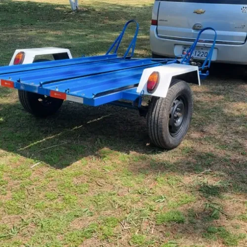 Carretinha Semi Reboque para 2 Motos Ano/Modelo 1996