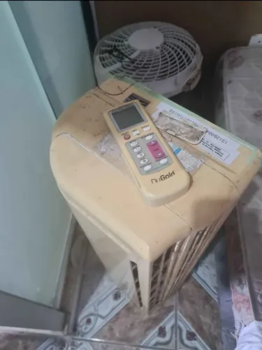 Central de ar controle e gás recolhido