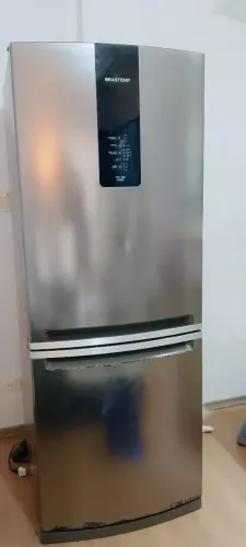 Geladeira Brastemp inox 