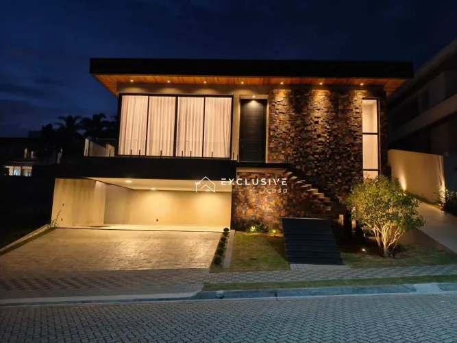 Casa com 4 dormitórios à venda, 450 m² - Condomínio Reserva do Paratehy - São José dos Cam